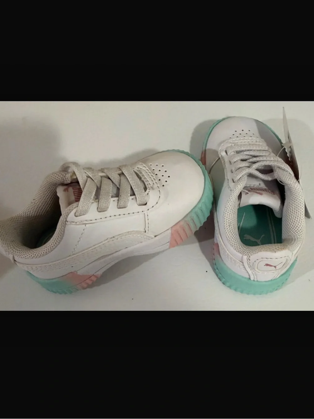 Puma Baby/Toddler White Sneakers Size 3